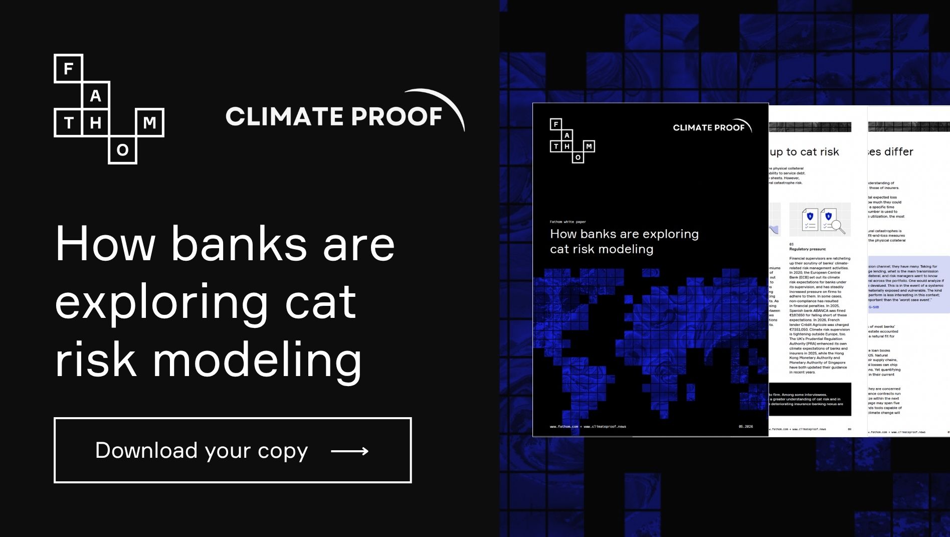 How Banks Are Exploring Catastrophe Modeling - Full Report
